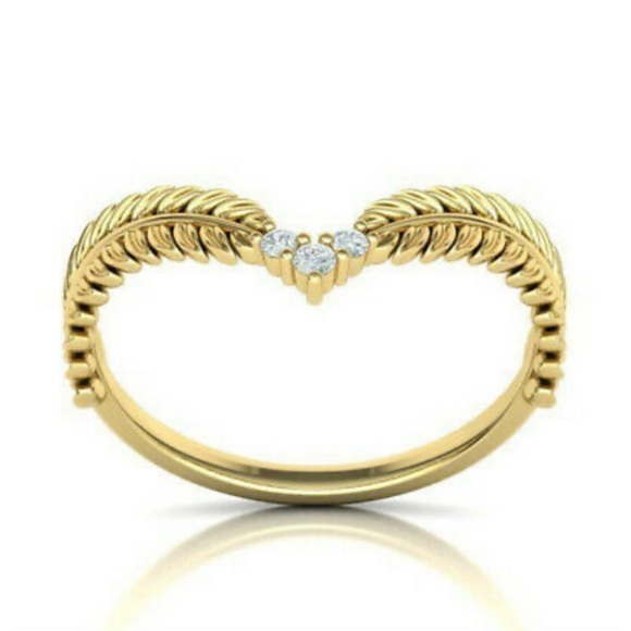 New 18l gold plated Gorgeous Ring - Picture 2 of 3